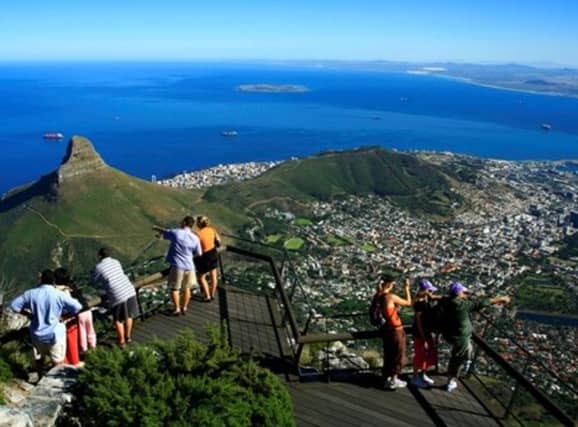 Table Mountain offers breathtaking views of Cape Town and the coast. Photo: Cape Town Tourism