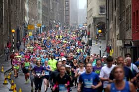 The Edinburgh Marathon is the largest event of its type in Scotland.