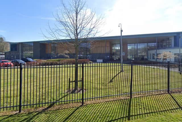 Moffat Academy, in Dumfries and Galloway, which has been forced to shut due to flooding. Picture: Google Maps