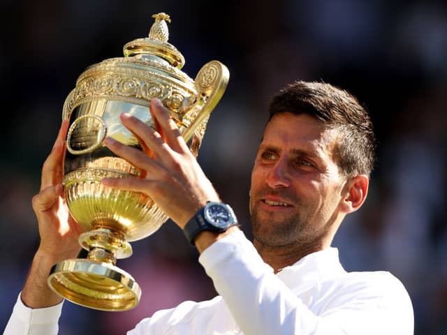 Noak Djokoic won £2.35 million for his last Wimbledon win alone.