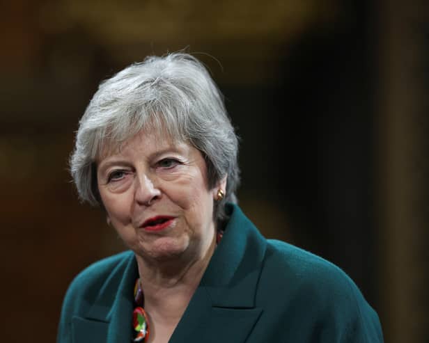 Former prime minister Theresa May. Picture: Hannah McKay - WPA Pool/Getty Images
