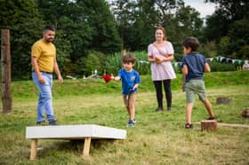 Families enjoying 'Summer of Play' activities at National Trust's Attingham Park, Shropshire. Picture: National Trust Images/James Dobson