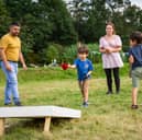 Families enjoying 'Summer of Play' activities at National Trust's Attingham Park, Shropshire. Picture: National Trust Images/James Dobson
