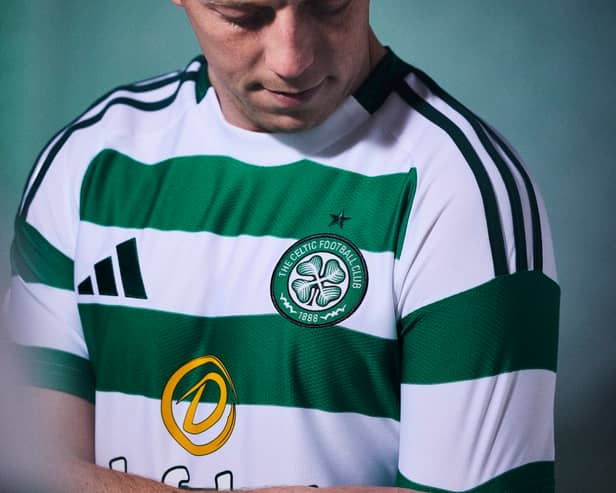 Celtic have released their brand new home kit for the 24/25 season. Cr. Celtic FC.