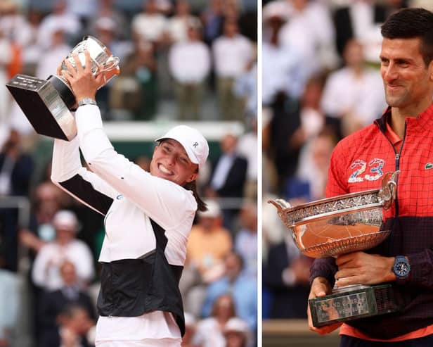 Iga Świątek and Novak Djokovic are defending champions at this year's French Open.