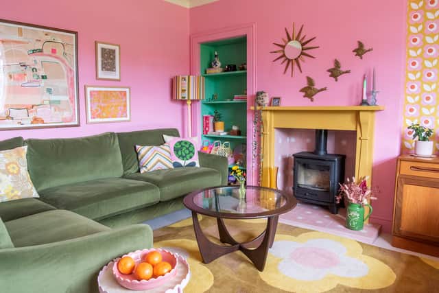 Heather explains: "Pink has a definite effect on my mood. When I started adding colour to the house it was really energising. I got an ADHD diagnosis in adulthood, which explained a lot, and since then I’ve realised that there are quite a lot of people with the condition who have a particular colour that they love – for me it is pink."