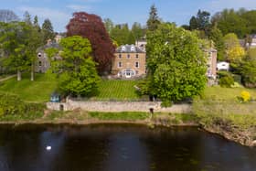 The B-listed Georgian property is believed to date from around 1840 and is one of four similarly-designed grand homes in the area.