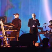 The Pet Shop Boys are playing a show in Glasgow.