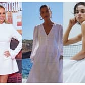 Britain's Got Talent judge Amanda Holden loves white, NationalWorld's Associate Editor Marina LIcht shows you how to get the look on the high street. Picture: Getty, M&S, H&M