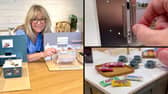 Woman makes doll’s houses with rooms costing up to £3K.