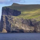 The island of Foula is home to 35 residents, dramatic cliffs and roaming ponies 