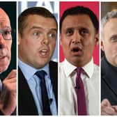John Swinney, Douglas Ross, Anas Sarwar and Alex Cole-Hamilton are going up against each other in the first TV debate of the general election campaign