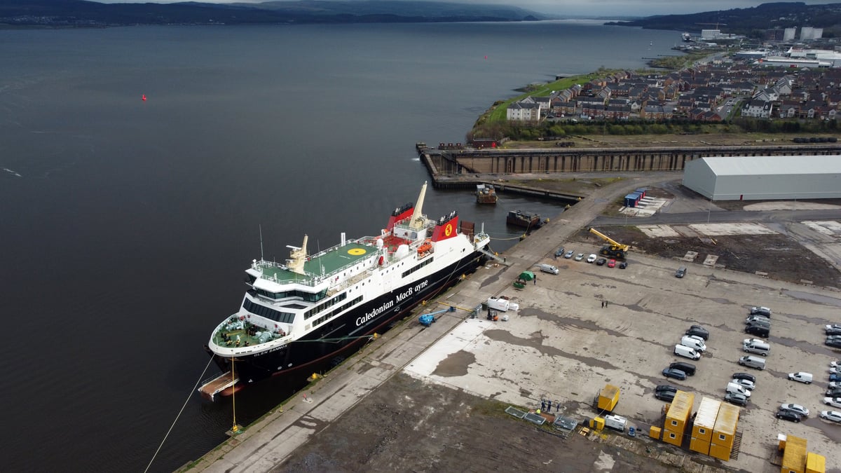Yet another setback for hugely delayed Ferguson Marine ferry Glen Sannox