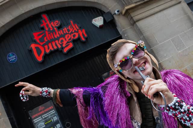 Jailer Swift arrives at Edinburgh Dungeon.