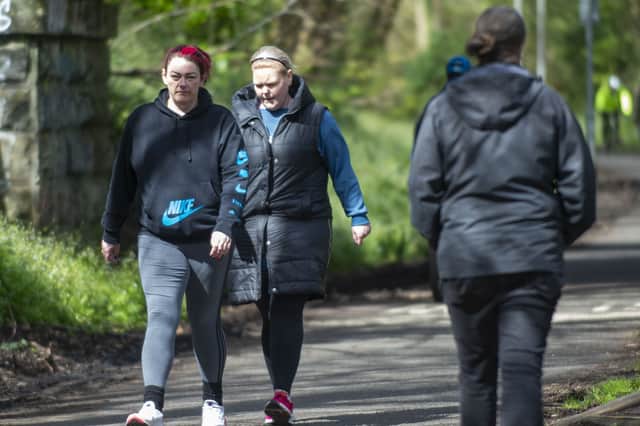 The Save the Roseburn Path campaign says increasing numbers of walkers and cyclists are using the route. (Photo by Lisa Ferguson/The Scotsman)