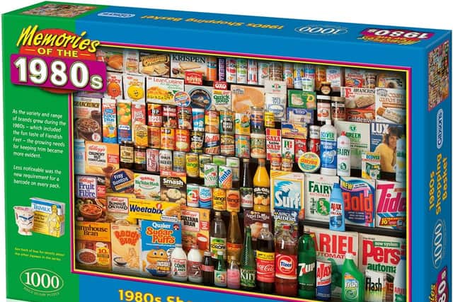 The 1,000 piece 1980s brands puzzle