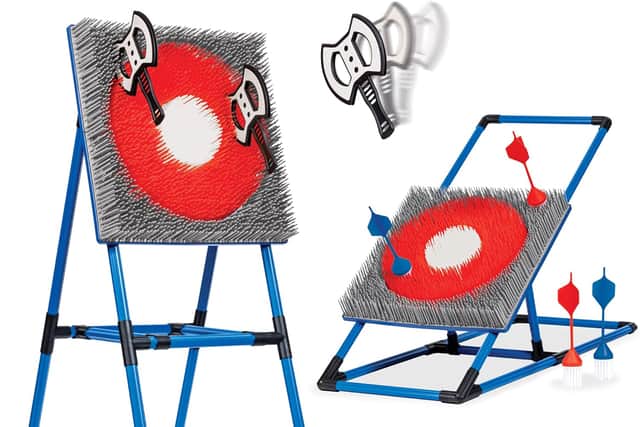 Axe throwing - not as perilous as it sounds! 