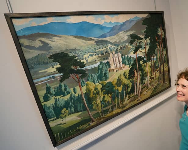 The painting by celebrated Dundee artist James McIntosh Patrick. Picture: Lyon & Turnbull/Stewart Attwood