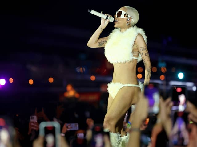 Doja Cat will kick of her European tour in Glasgow. Image: Getty