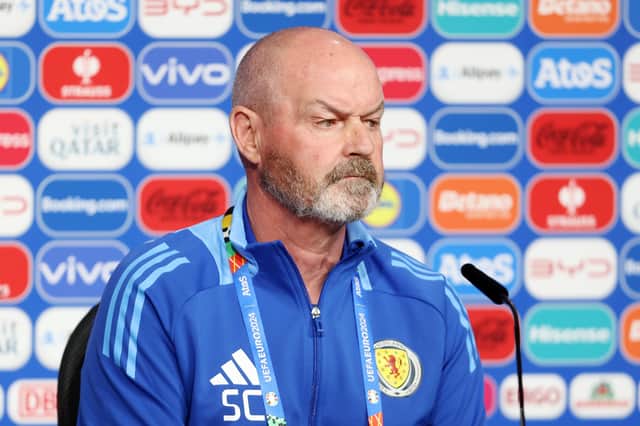 Scotland head coach Steve Clarke addresses the media from Munich in what will be his biggest game as a manager.