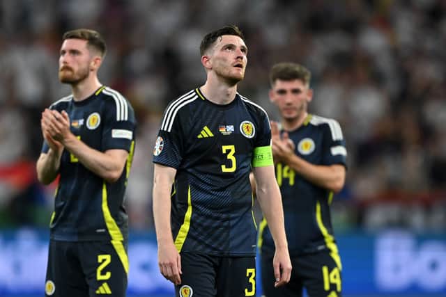 Scotland have been stung by their performance against Germany.