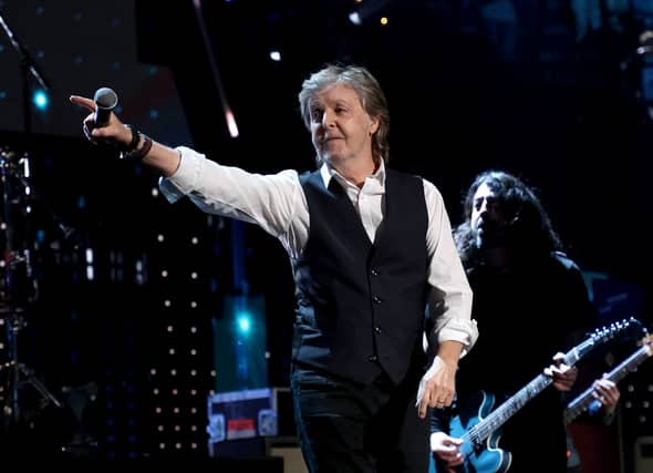 Sir Paul McCartney has announced a series of UK tour dates as part of his "Got Back" world tour; where is The Beatles legend performing in December 2024 in the UK? (Credit: Getty Images)