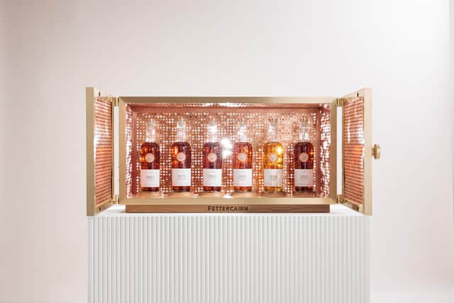 The Fettercairn 200 anniversary cabinet