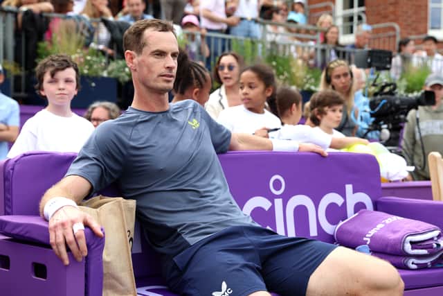 Murray will take on Jordan Thompson in the next round.