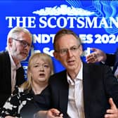 IAM RoadSmart policy adviser Neil Greig, Edinburgh Chamber of Commerce director of policy Jo Davidson, The Scotsman transport correspondent Alastair Dalton, City of Edinburgh Council transport and environment convener Scott Arthur, and Living Streets Edinburgh volunteer Rachael Revesz at The Scotsman's Low Emission Zone Roundtable at The Scotsman Hotel in Edinburgh.