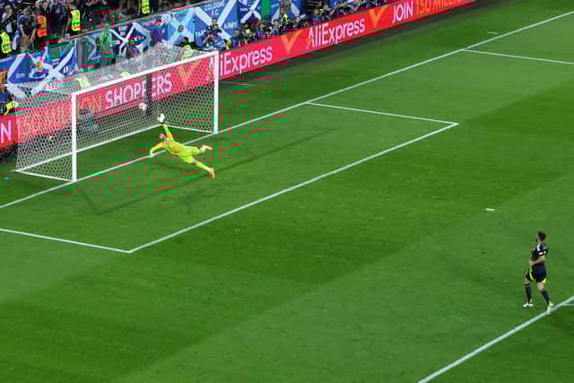 Xerdan Shaqiri and Switzerland pounced on a mistake from Anthony Ralston to equalise.