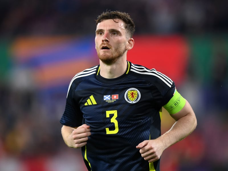 The captain was mute in an attacking sense in the first half, not galloping forward too often. Big tackle on Dominik Szoboszlai summed up his night: far more work in defence than attack. Had to come off late with a knock. 6