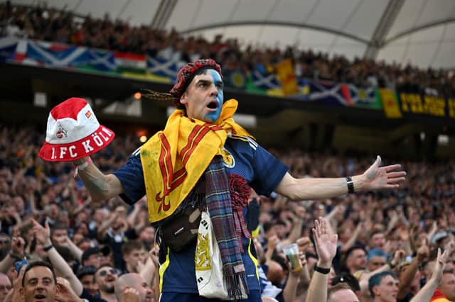 Scotland supporters travelled in their numbers to watch the team in Germany.