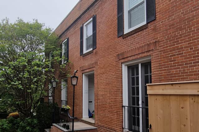 Visit the stairs and house from iconic horror film The Exorcist.