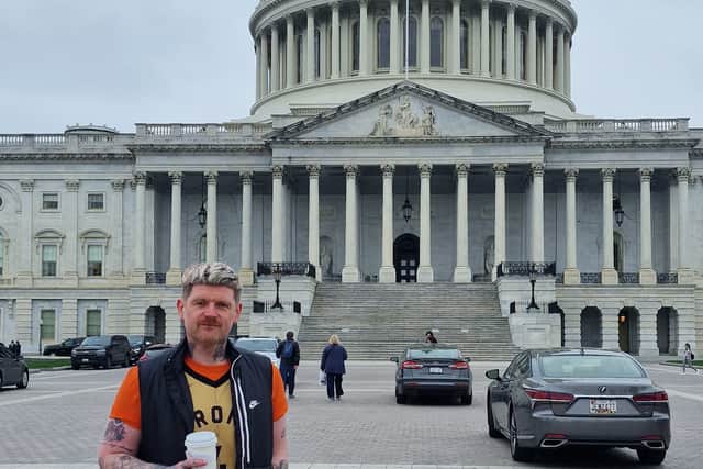 The Capitol Building.