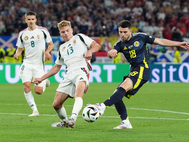 Thrown on for his second Scotland cap in the 89th minute against Hungary as Scotland searched for a winner. n/a