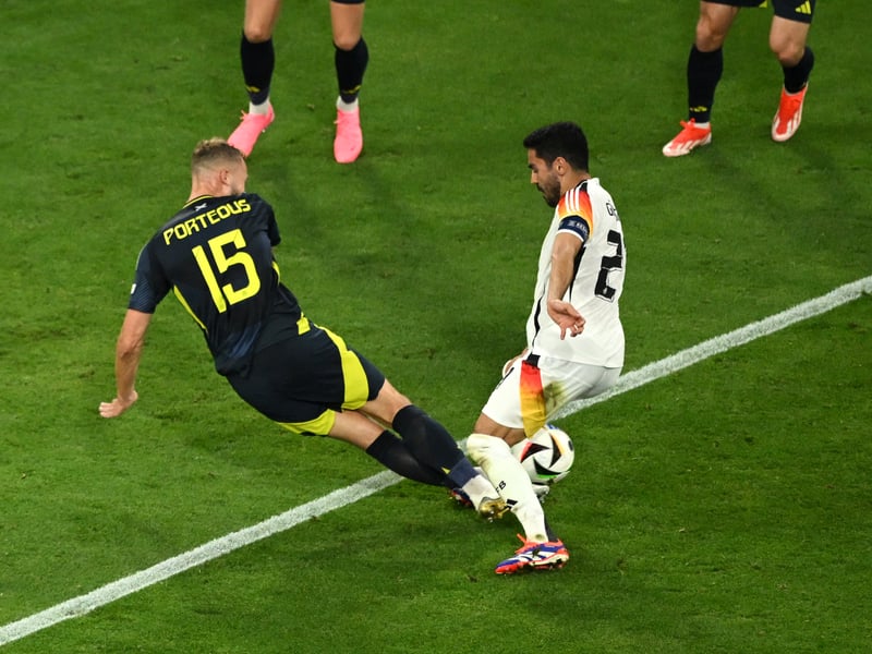 His tournament only lasted 45 minutes after being sent off for an ill-advised lunge on Germany's Ilkay Gundogan. He was promptly suspended by UEFA for two matches given the recklessness and severity of the challenge. Will head home with a lot of regrets. 2