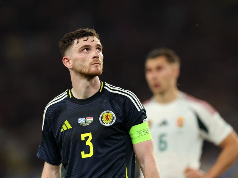 The Scotland captain played his part in the opening goal against Switzerland but enduring an ultimately frustrating Euros, spending a lot of his time defending. Had a mixed bag in terms of set-piece delivery. Often spoke well on media duties and looked devastated as he delivered the apology to a nation live on TV straight after the Hungary loss. 6