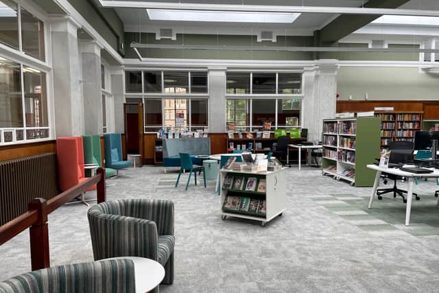 The library was gifted to the people of Govan
