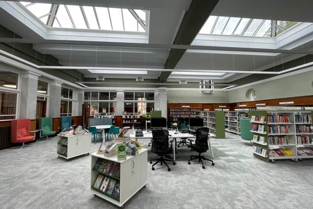 The library was opened in the early 1900s