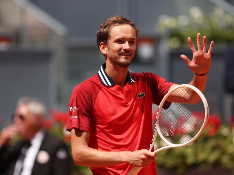Also priced at 22/1 is Russian Daniil Medvedev. The former world number one has a single Grand Slam title to his name - the 2021 US Open - and also won the 2020 ATP Finals, beating the top three players in the world to do so.