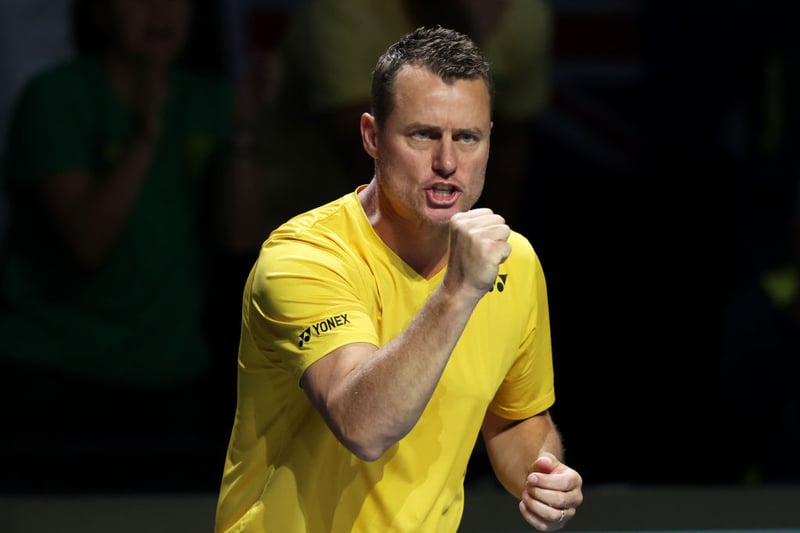Aussie star Lleyton Hewitt is a former world number one who won two major singles championships - the 2001 US Open and the 2002 Wimbledon Championships. He also won the 2000 US Open men's doubles title, back-to-back Tour Finals titles in 2001 and 2002, and the Davis Cup with Australia in 1999 and 2003.