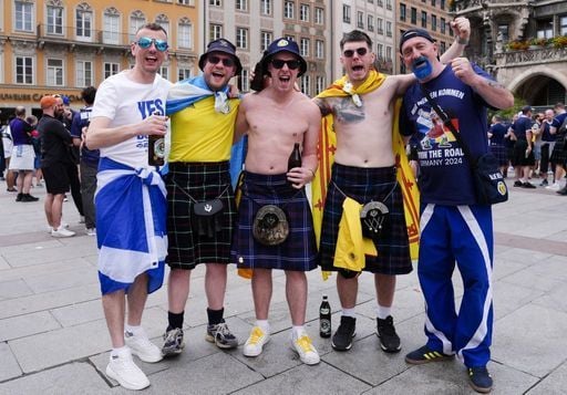 It certainly wasn't...but it didn't stop these lads!