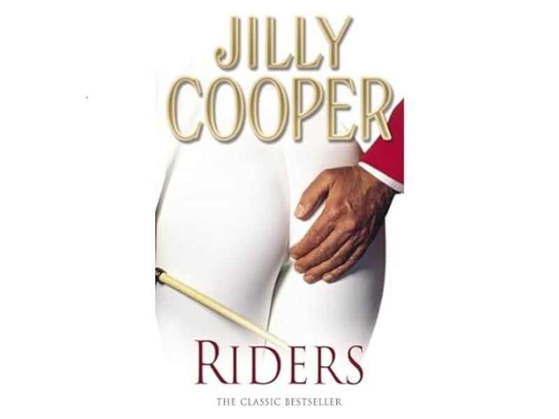 The book that started it all comes in fourth. Riders is the first in the multi-million-selling Rutshire Chronicles. Published in 1985, it has an average rating of 3.99 from 9,294 reviews. "Set against the glorious Cotswold countryside, Riders offers an intoxicating blend of swooning romance, adventure and hilarious high jinks. Brooding hero Jake Lovell, under whose magic hands even the most difficult horse or woman is charmed, is driven by his loathing of the dashing darling of the show ring, Rupert Campbell-Black. Having pinched each other’s horses and drunk their way around the capitals of Europe, the feud between the two men finally erupts with devastating consequences at the Los Angeles Olympics..."