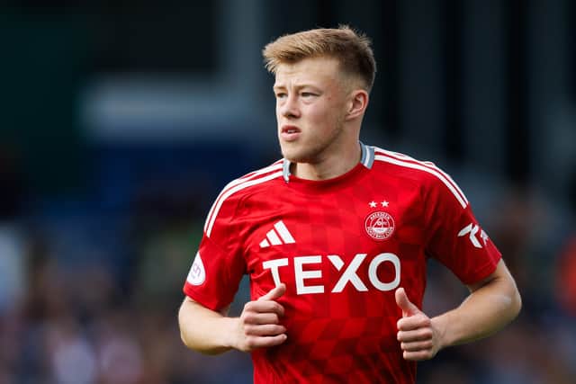 Connor Barron has left Aberdeen for Rangers.