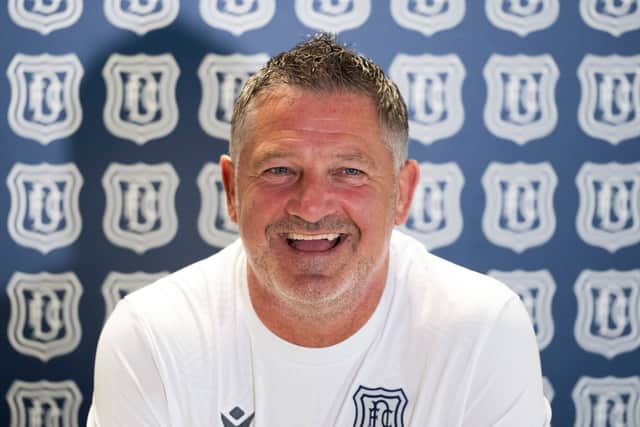 Tony Docherty has signed a new contract at Dundee.