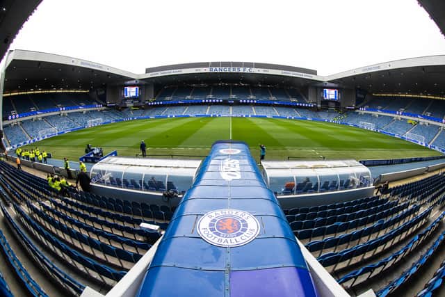 Ibrox is set to be unavailable to Rangers during the early part of the season.