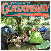 Here are 8 top tips from our experts on how to stay healthy at Glastonbury Festival. (Photo: Leon Neal/Getty Images, NENAD MIHAJLOVIC/AFP via Getty Images)