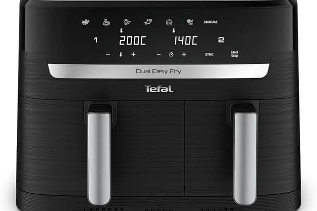 The Tefal Easy Fry Dual Zone Digital Air Fryer