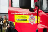The fire occurred in the Borders