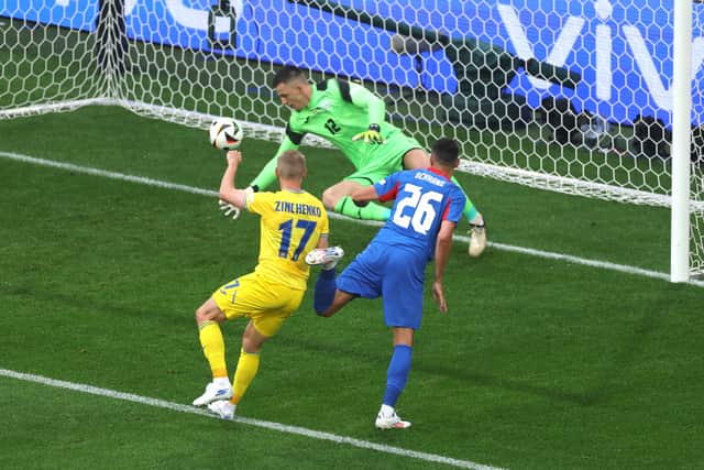 Ivan Schranz has scored twice for Slovakia in these Euros.